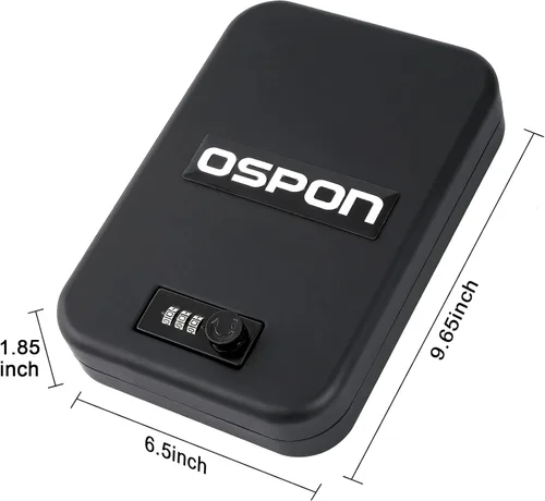 Miniatura 5 de Funda segura para armas para mesita de noche, mesita de noche, automóvil, debajo de la cama, apta para pistola apilable, pequeña caja fuerte oculta
