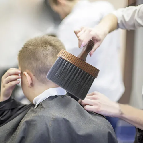 Miniatura 3 de FOMIYES Cepillo limpiador facial Cepillo limpiador de pelo para hombres Peine de pelo para burlas Peine de peluquería Peluquería Plumero Peluquería