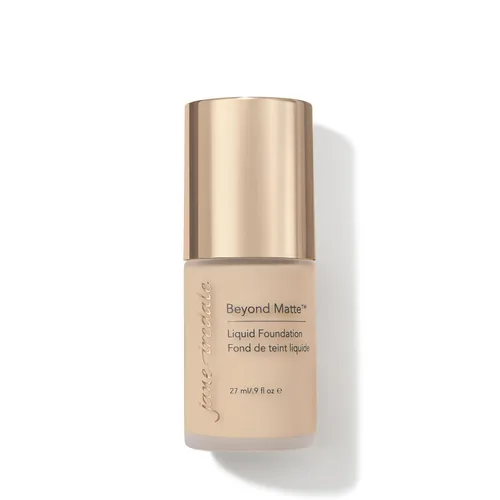 jane iredale Beyond Matte Base líquida 3 en 1, ligera, cobertura para construir con un acabado semimate, maquillaje vegano, limpio y libre de M5