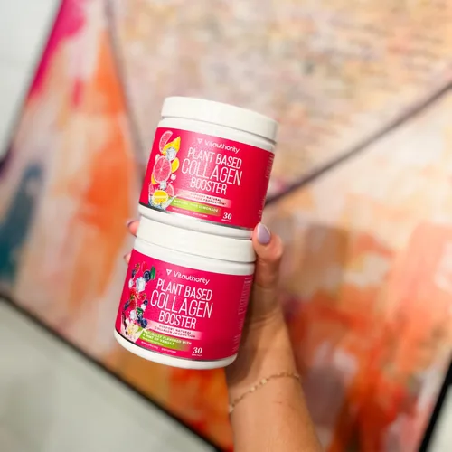 Miniatura 7 de Vitauthority Colágeno vegano en polvo para mujeres, suplemento de colágeno a base de plantas para mujeres con vitaminas veganas patentadas