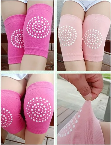 Miniatura 5 de Rodilleras para niños pequeños, unisex, antideslizantes, elásticas, para gatear, piernas no restrictivas, de 6 a 36 meses