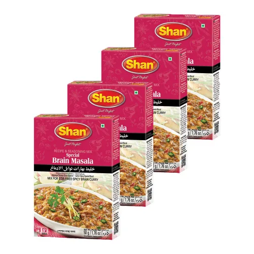 Miniatura 21 de Shan Korma Recipe and Seasoning Mix 1.76 oz (50g) - Spice Powder for Traditional Meat in Yogurt Sauce - Suitable for Vegetarians - Airtight Bag in a