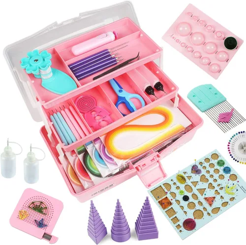 Miniatura 8 de Kits de Quilling - Herramientas y suministros Quilling,Engarzadora de papel,Papel Quilling