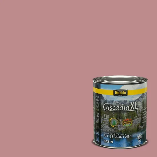 Miniatura 164 de Rodda Paint CASCADIA XL - Pintura e imprimación satinada para exteriores en uno, cuarto de galón, blanco abstracto