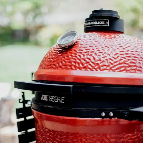 Miniatura 6 de Kamado Joe JoeTisserie Accesorio de rotisería para parrillas Joe Grills Classic de 18 pulgadas con varas de asado de acero inoxidable para hasta 50