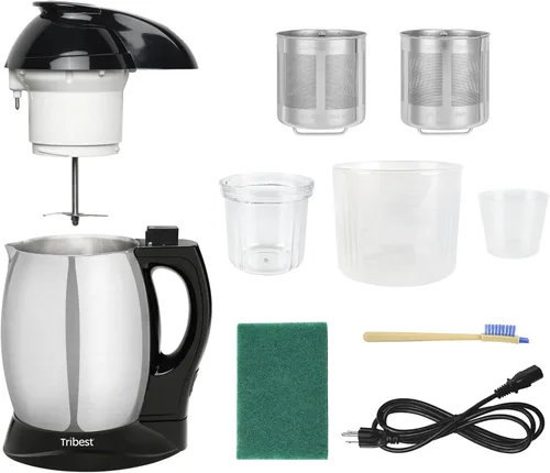 Miniatura 8 de Tribest Soyabella, molinillo de café y fábrica de leche de soja, L, Plateado