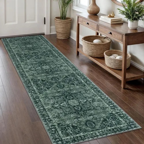 Miniatura 119 de KOZYFLY Alfombra Pequeña de Área 2x3 Pies Alfombras para Entrada Lavable Boho Alfombra de Entrada Antideslizante Tapete de Puerta Interior Entrada