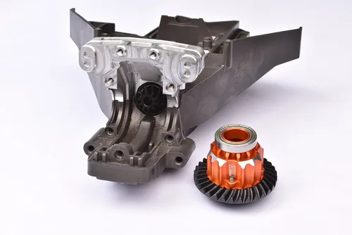 Miniatura 3 de Juego de engranajes diferenciales delanteros y traseros de acero al carbono medio 32/10T para 1:5 Traxxas X Maxx 6S / X Maxx 8S / XRT 8S Monster