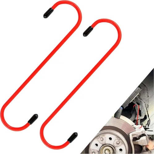 Miniatura 7 de OFBAND - Ganchos para pinza de freno de automóvil para reparación de eje, pastillas de freno, frenado, ganchos para pinza de freno con punta de goma
