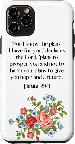 Miniatura 28 de iPhone 13 Pro Max Sé los planes que tengo para ti, dice el Señor Jeremías 29:11