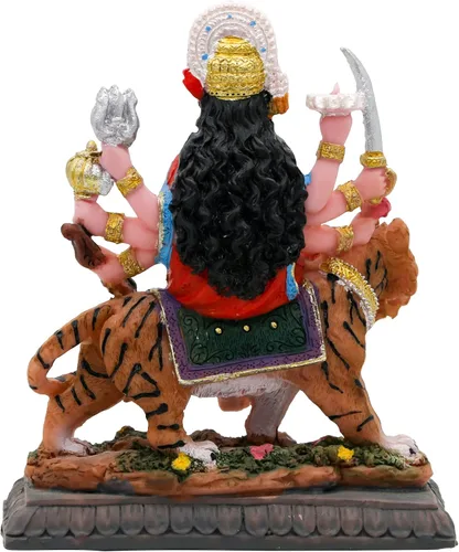Miniatura 9 de alikiki Estatua pequeña de Maa Durga MATA – Escultura Durga de 4.1 pulgadas de alto, india, diosa hindú, murti, hindú, Pooja, artículo