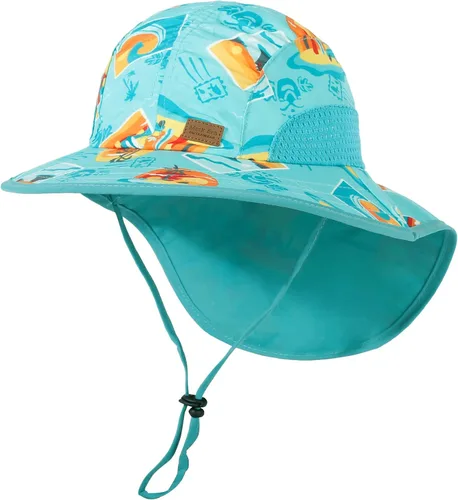 Miniatura 8 de Sombrero de sol para bebé, sombreros de protección solar para niños pequeños, UPF 50+, gorra de playa de verano al aire libre para niños y niñas