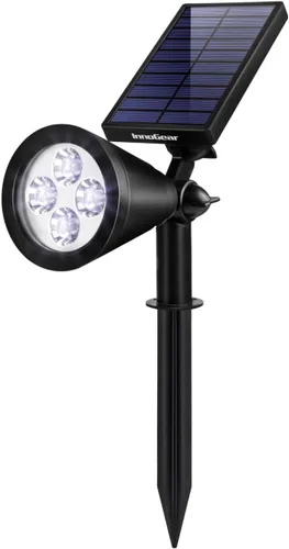 Miniatura 17 de InnoGear Luces solares 2 en 1, impermeables, para exteriores, paisajismo, iluminación, luz de pared, encendido/apagado automático, para patio
