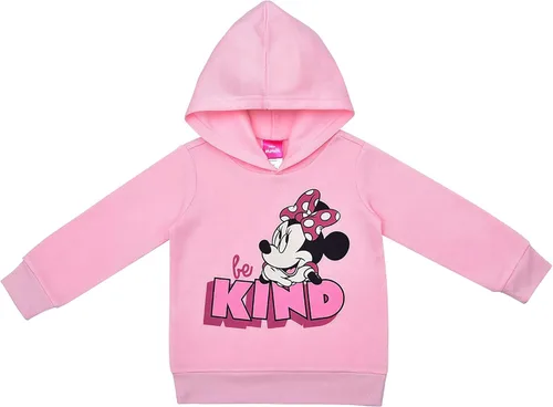 Miniatura 2 de Disney Minnie Mouse - Conjunto de sudadera con capucha y pantalones para niñas pequeñas
