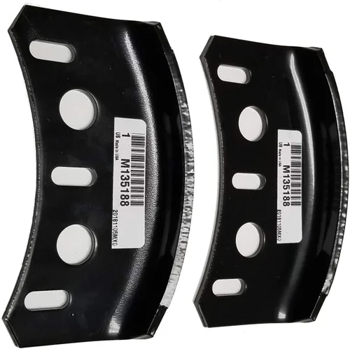 Nuevo compatible con John Deere Juego de 2 zapatos antideslizantes M135188 de 44 y 47 pulgadas para quitanieves serie 100 X300 X500 + libro