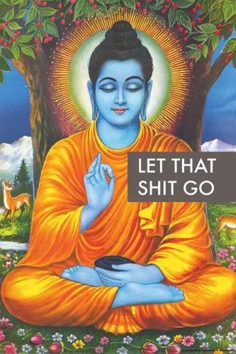 Miniatura 3 de Póster laminado de Let That Shit Go (24 x 36 pulgadas)