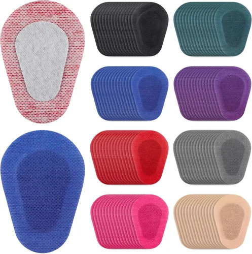 120 parches adhesivos para los ojos, parches para los ojos para adultos, parche desechable sin látex, vendajes adhesivos para adultos (3.3 x 2.3