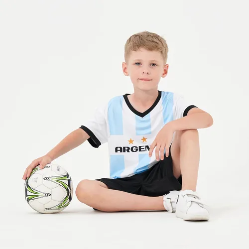 Miniatura 6 de Camisetas de fútbol para niños y niñas, trajes de camiseta de entrenamiento de fútbol para niños y niñas, uniformes