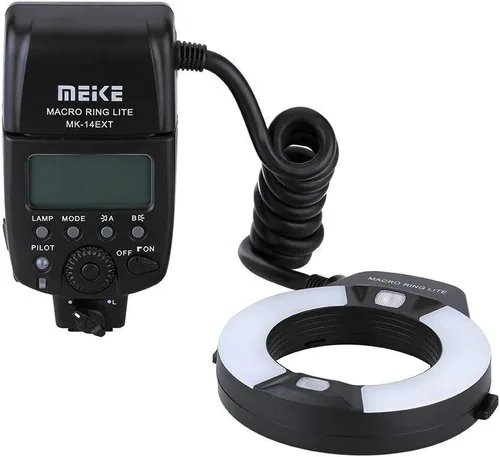Miniatura 5 de Meike FC-100 - Luz LED para macro anillo, compatible con cámara réflex digital Canon N Pentax Olympus Olympus con anillos adaptadores