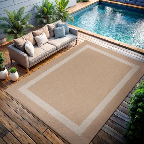 Miniatura 13 de CAMILSON Alfombra para exteriores, alfombras modernas para patios interiores y exteriores, tapetes de cocina y pasillo, alfombra lavable para porche