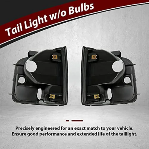 Miniatura 6 de Luces traseras HECASA sin bombillas compatibles con Chevrolet S10 1994-2004 1996-2000 Isuzu Hombre 1994-2004 GMC Sonoma Reemplazo para 5978196 Lente