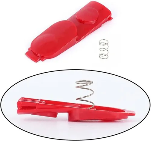 Miniatura 8 de 2 piezas de pestaña de cierre de clip para cabezal limpiador, piezas de repuesto para aspiradora Dyson V7 V8 V10 V11 V15, botón de tubo de 2 pzas
