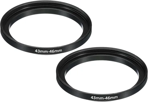Miniatura 13 de PATIKIL Anillo elevador de metal de 1.594 in-1.693 in, paquete de 2 anillos adaptadores de filtro de lente de cámara, anillo adaptador de filtro