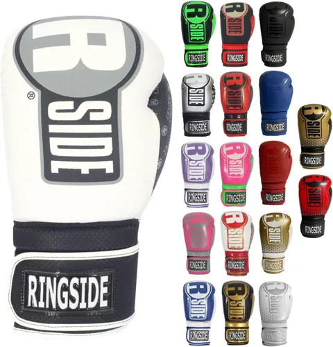 Miniatura 13 de Ringside Apex - Guantes de boxeo IMF-Tech con soporte seguro para la muñeca, guantes de boxeo sintéticos para hombres y mujeres