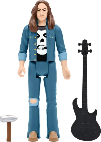 Miniatura 2 de Super7 Cliff Burton - Figura de acción de 3.75 pulgadas con accesorios, coleccionables de heavy metal y juguetes retro