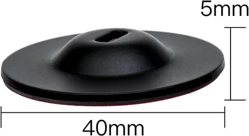 Miniatura 3 de Placa de seguridad adhesiva de anclaje, placa de bloqueo para laptop con ranura, placa de bloqueo universal para laptop, monitor, teléfono