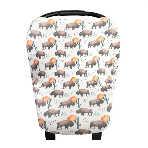 Miniatura 18 de Copper Pearl Funda multiusos: fundas de asiento de automóvil, funda de lactancia y funda para cochecito, tela elástica, uso para todas las Mundo