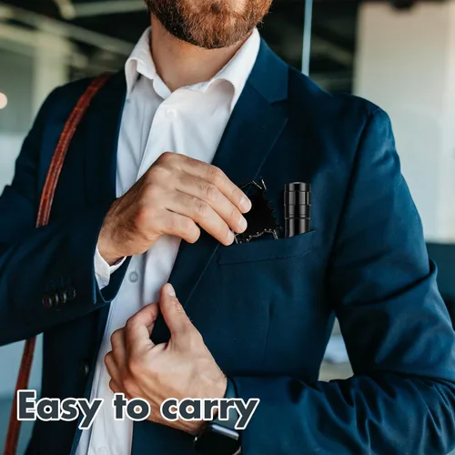 Miniatura 6 de Retisee 24 piezas de regalos a granel para hombres, cartera de tarjetas de crédito, multiherramienta, linternas negras, 46 en 1, herramienta