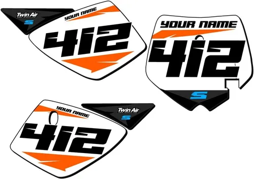 Miniatura 5 de 1998-2001 SX 50 SG64 Custom MX matrículas Senge Graphics Kit compatible con KTM