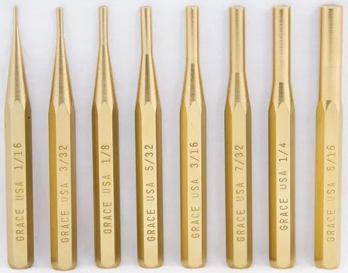 Miniatura 6 de Grace USAGrace USA Gun Care Brass Pin Punch Set