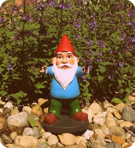 Miniatura 8 de Estatua de gnomo para jardín, de Funny Guy Mugs, Poliresina, talla única