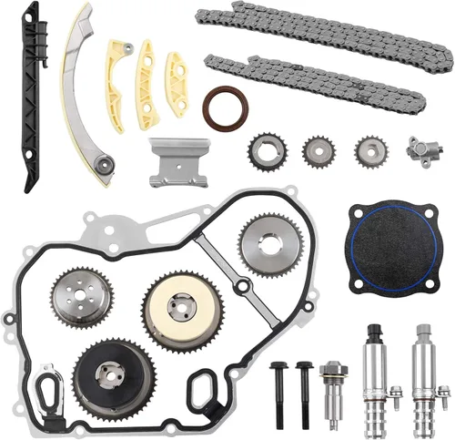 Miniatura 10 de Kit de cadena de distribución 2.4 L, compatible con 2009-2017 Chevy Captiva Equinox HHR Impala Malibu/GMC Terrain/Buick Lacrosse Regal Engine 2.4L