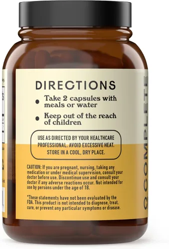 Miniatura 2 de Complete Natural Products Cápsulas de raíz de diente de león puras y orgánicas - Cápsulas de 600 mg 100 píldoras Raíz de diente de león seca