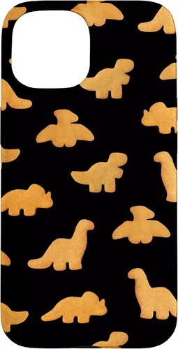 Miniatura 6 de Patrón de pepitas de pollo para iPhone XR Dinos Estuche negro realista divertido Dino