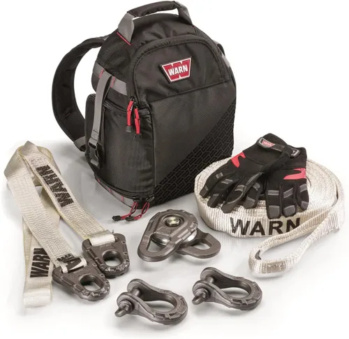 Kit 5 de recuperación de accesorios épico, tamaño grande WARN, Kit de recuperación