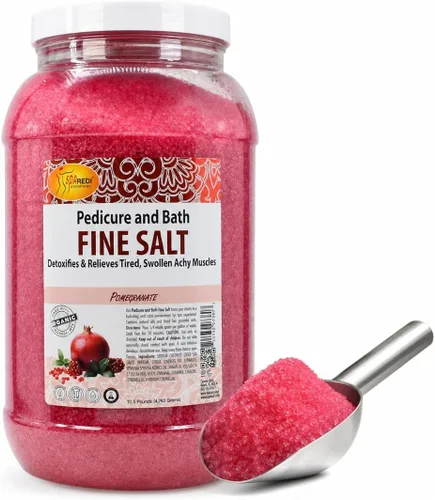 Miniatura 9 de SPA REDI - Detergente para Pies y Baño con Sal Fina, Mandarina, 3.6 L - Hecho con Sales del Mar Muerto, Aceite de Argán, Aceite de Coco y Aceites