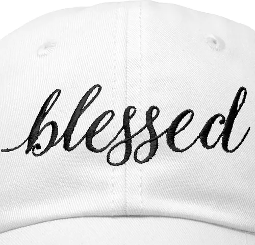 Miniatura 2 de DALIX Blessed - Gorra de béisbol de algodón suave para mujer