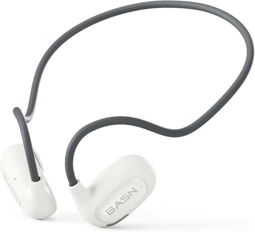 Miniatura 8 de BASN AirS1 - Auriculares de oreja abierta, Bluetooth 5.3 conducción de aire, auriculares deportivos ENC con sonido premium y llamadas claras, IPX5