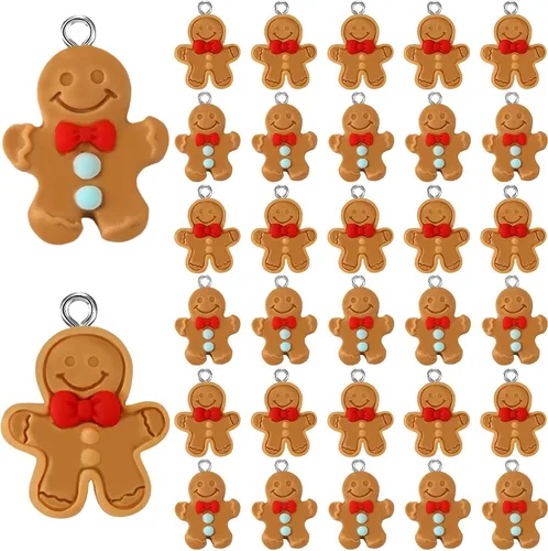 Miniatura 14 de Augshy 64 dijes para el día de la madre, cuentas de resina con forma de corazón, adorno de amor para mamá, colgante para manualidades, pulseras