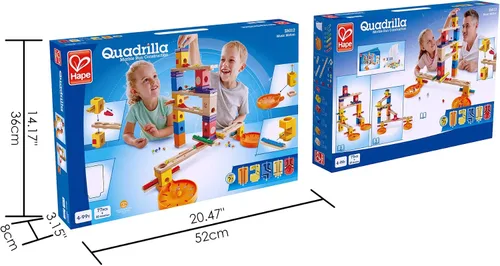 Miniatura 6 de Galardonada construcción de mármol de madera Hape Quadrilla - Music Motion