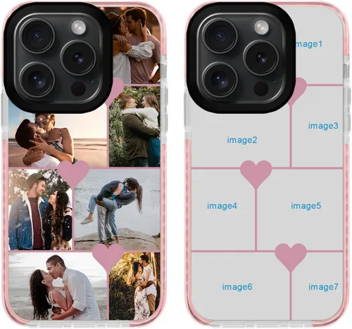 Miniatura 16 de Funda personalizada para iPhone 12 Pro Max, funda personalizada con collage de fotos con múltiples imágenes, funda de teléfono personalizada