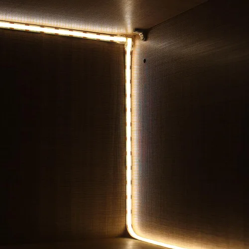 Miniatura 6 de MJJC 6 conectores de esquina de luz LED COB de 2 pines de 0.394 in, en forma de L, tira de 90 grados para tira de conectores rápidos sin soldadura