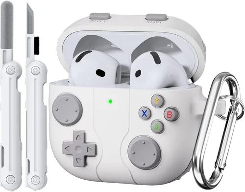 Miniatura 13 de Funda de juego para AirPods Pro 3 Cover (2025), clásica genial divertida funda protectora de silicona a prueba de golpes para AirPods Pro 3 con kit