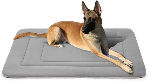 Miniatura 13 de Cama para perro, alfombrilla suave para cama de perro, 36 pulgadas, parte inferior antideslizante, lavable para perros medianos y grandes, colchón