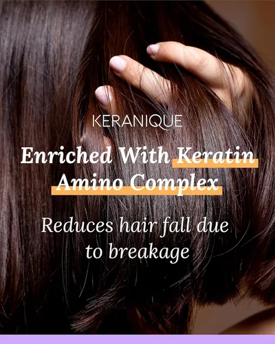 Miniatura 7 de Keranique Kit de viaje de aumento de volumen y estilo, sistema de protección contra el encrespamiento para mujeres con cabello adelgazante, incluye
