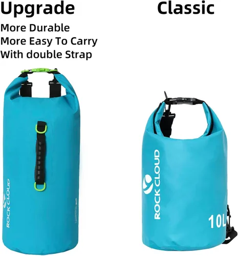 Miniatura 2 de ROCK CLOUD Bolsa seca impermeable de 20L para kayak, rafting, navegación, playa, surf, natación, canoa, camping, senderismo, pesca, esquí